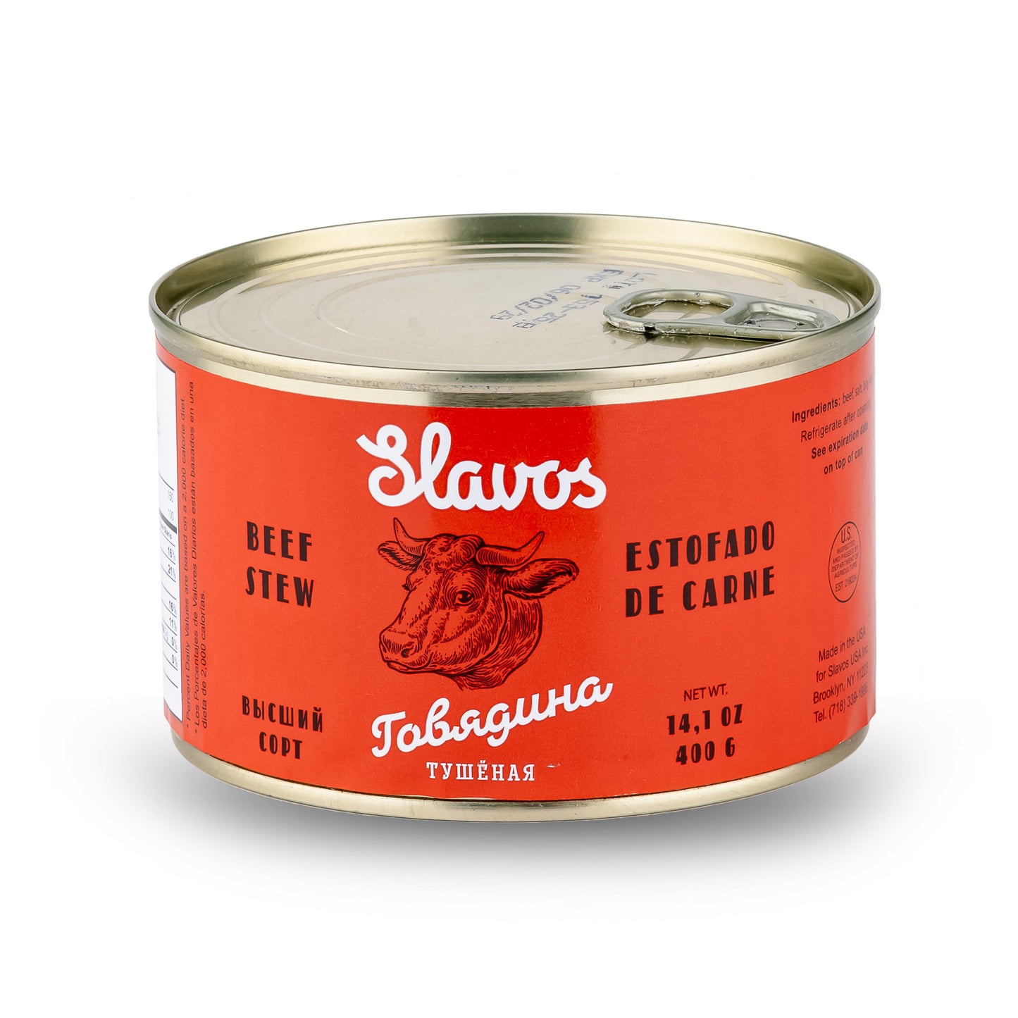Slavos Beef Stew 400g.