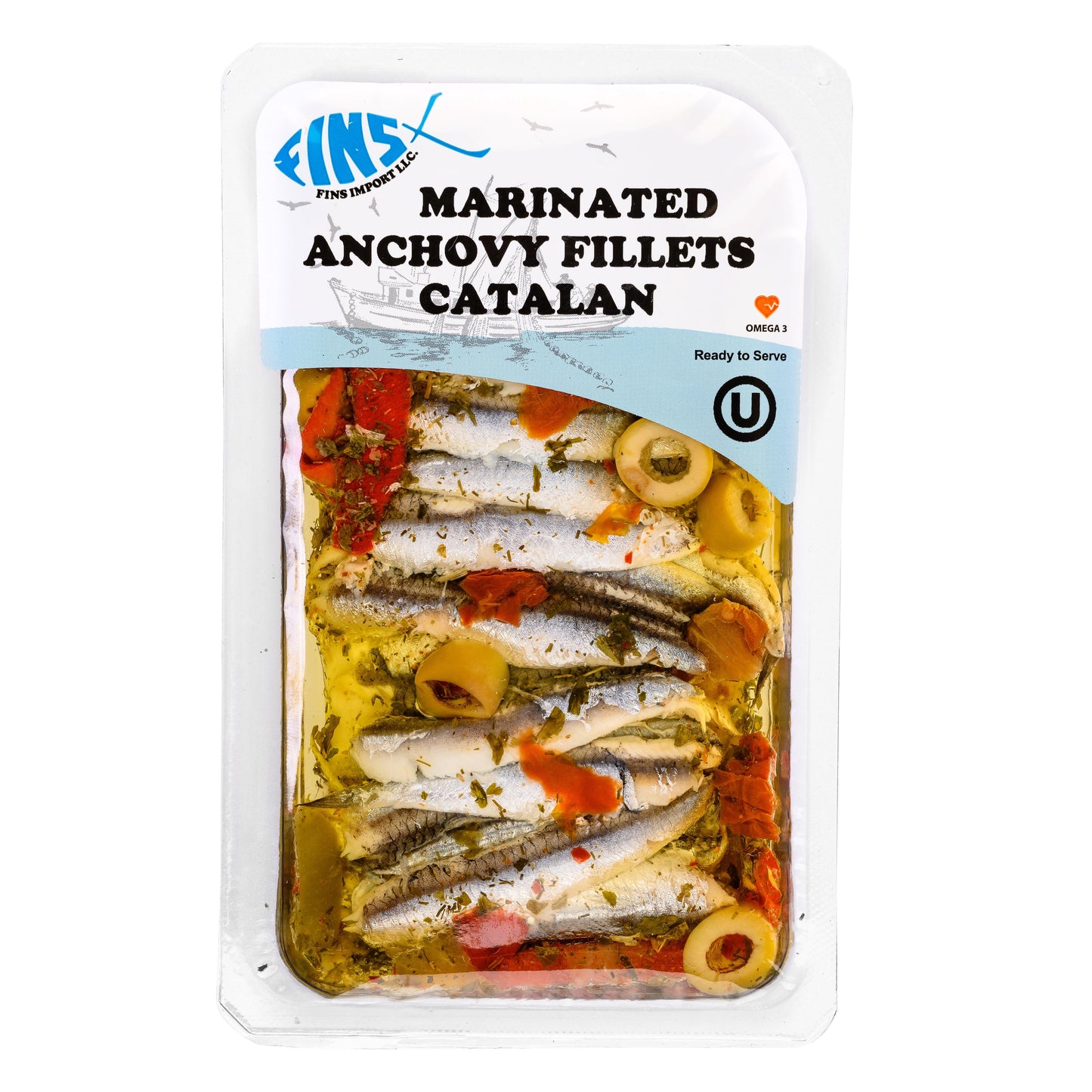 Anchovy Fillets Catalan FINS 125 g.