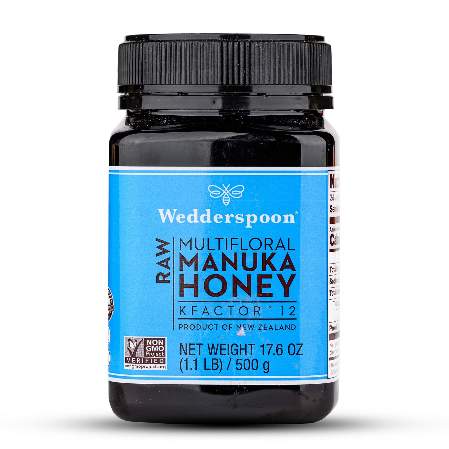 Wedderspoon Manuka Honey K-Factor 12, 500g.