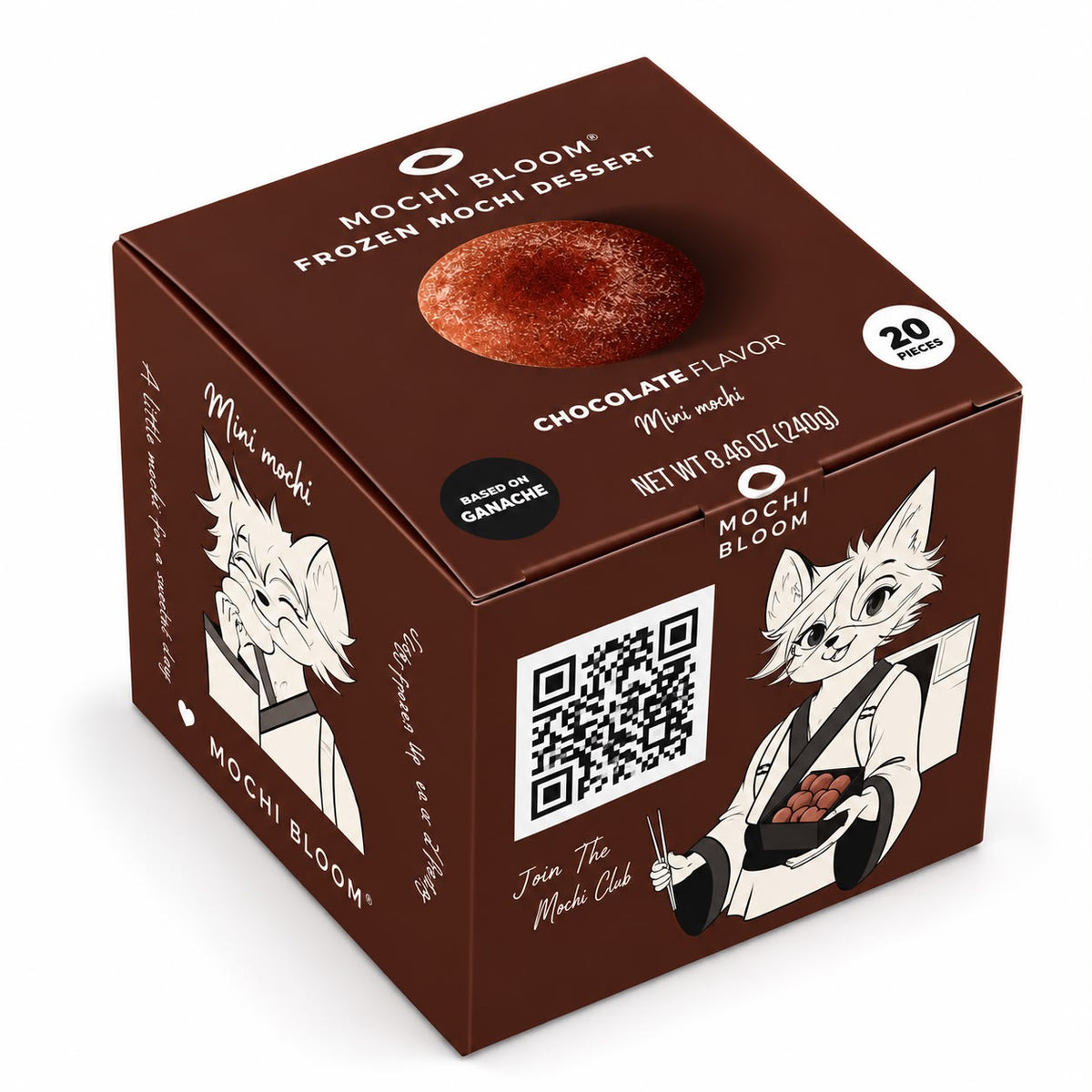 Mochi Bloom — Mini Mochi Chocolate Flavor 240g