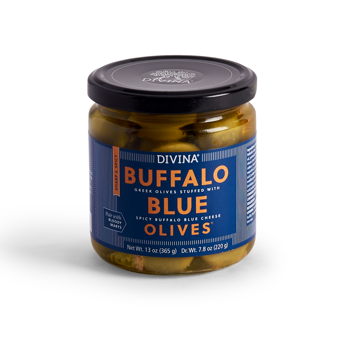 Divina Buffalo Blue Olives