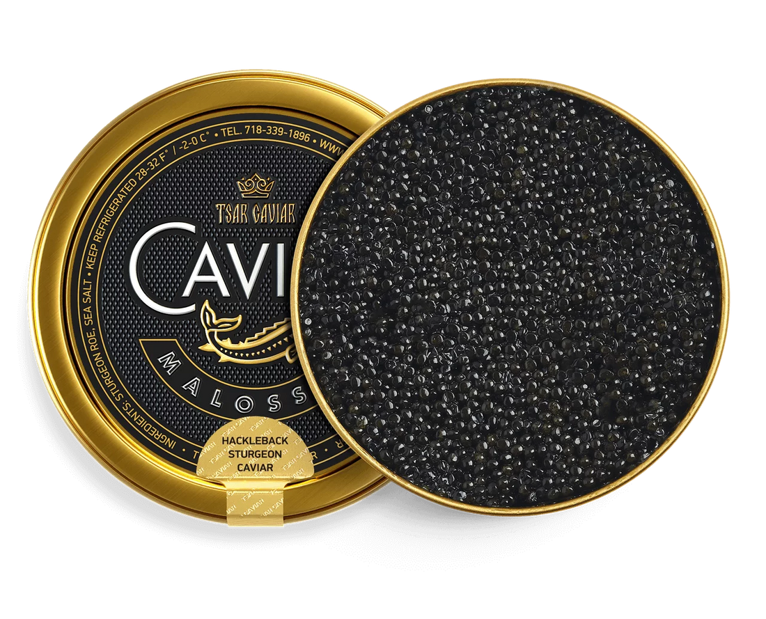 Hackleback Caviar — американский осётр, premium-вариант Tsar Caviar