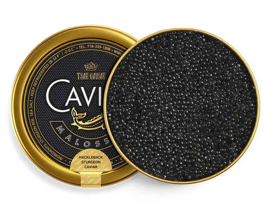 Hackleback Caviar — американский осётр, premium-вариант Tsar Caviar