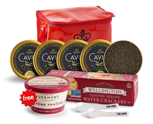 Сорта Tsar Caviar — сет Amur River 50g x 4