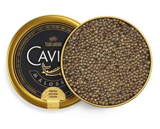 Osetra Golden Caviar — премиальная осетровая икра Tsar Caviar