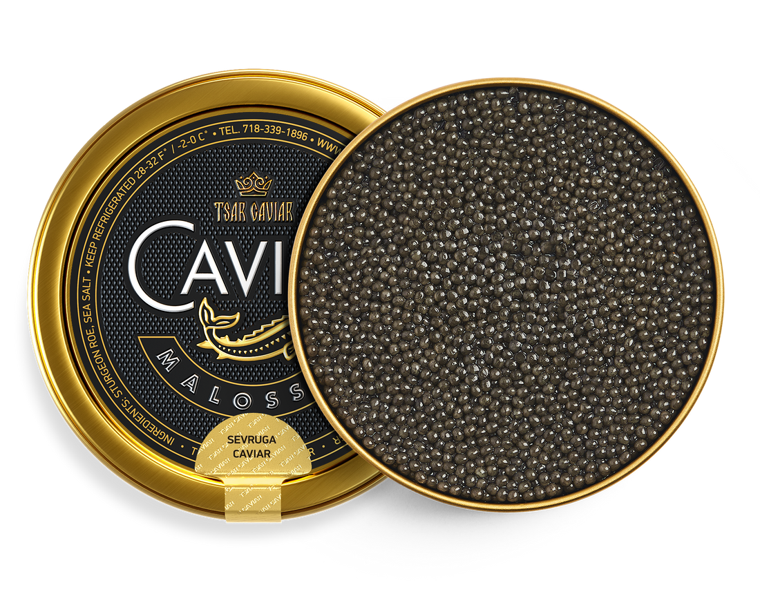 Sevruga Caviar — премиальная чёрная икра Tsar Caviar