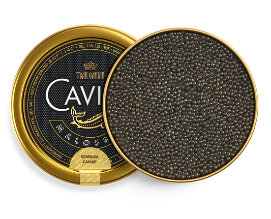 Sevruga Caviar — премиальная чёрная икра Tsar Caviar
