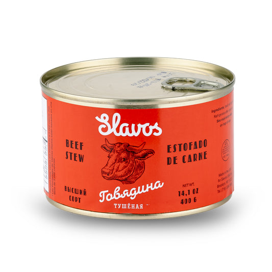 Slavos Beef Stew 400g