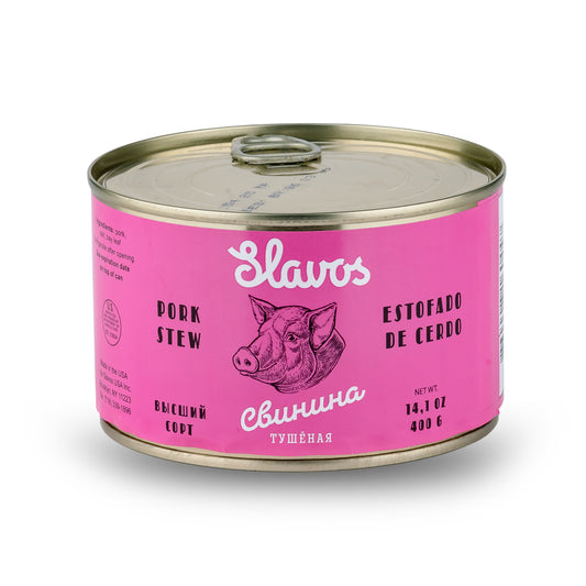 Slavos Pork Stew 400g