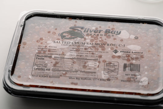 Silver Bay Chum Salmon Roe C-1A, 500g