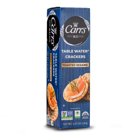 Carr’s Table Water Crackers Toasted Sesame, 120g