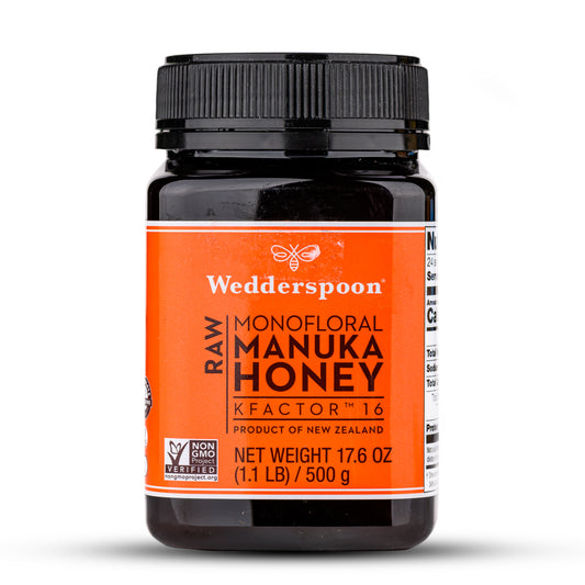 Wedderspoon Manuka Honey K-Factor 16, 500g
