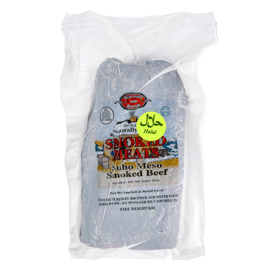 Smoked Beef Suho Meso Halal Weight Lb