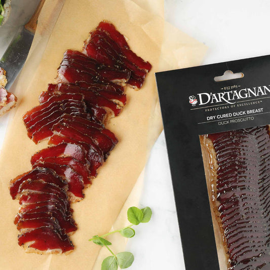 D’Artagnan Dry Cured Duck Breast – Duck Prosciutto (Premium Sliced Charcuterie).