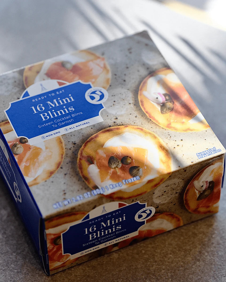 Cocktail Mini Blinis by White Toque LLC, 2.82oz(80g)