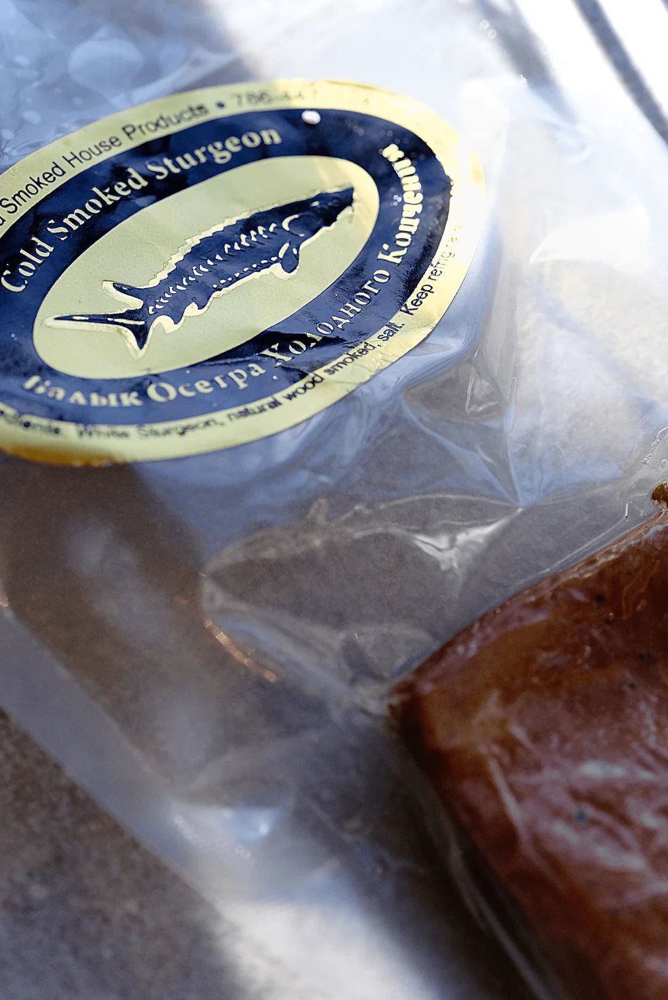 Cold Smoked White Sturgeon by Atlanta Smoke House, 0.60lb(270g)