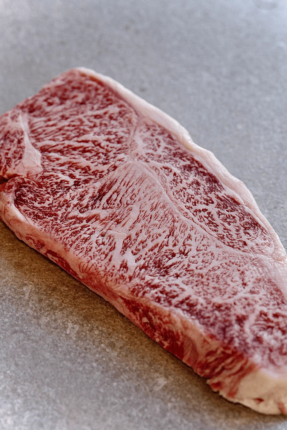 Japanese Striploin KOBE, A5 WAGYU Beef, 0.85lb(385g)