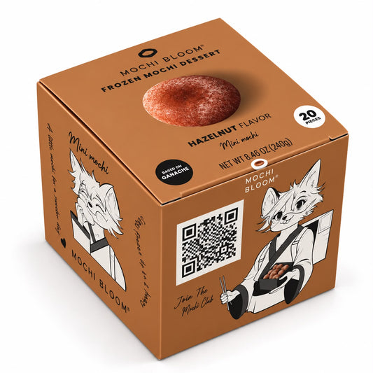 Mochi Bloom — Mini Mochi Hazelnut Flavor 240g