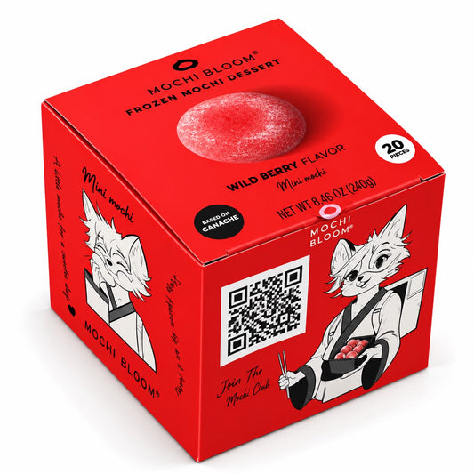 Mochi Bloom — Mini Mochi Wild Berry Flavor 240g