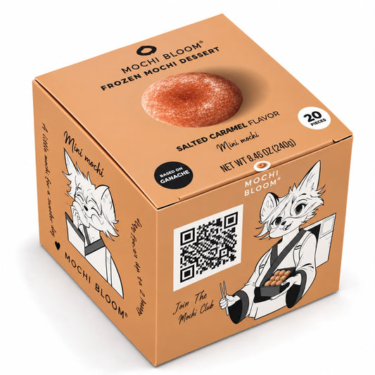Mochi Bloom — Mini Mochi Salted Caramel Flavor 240g