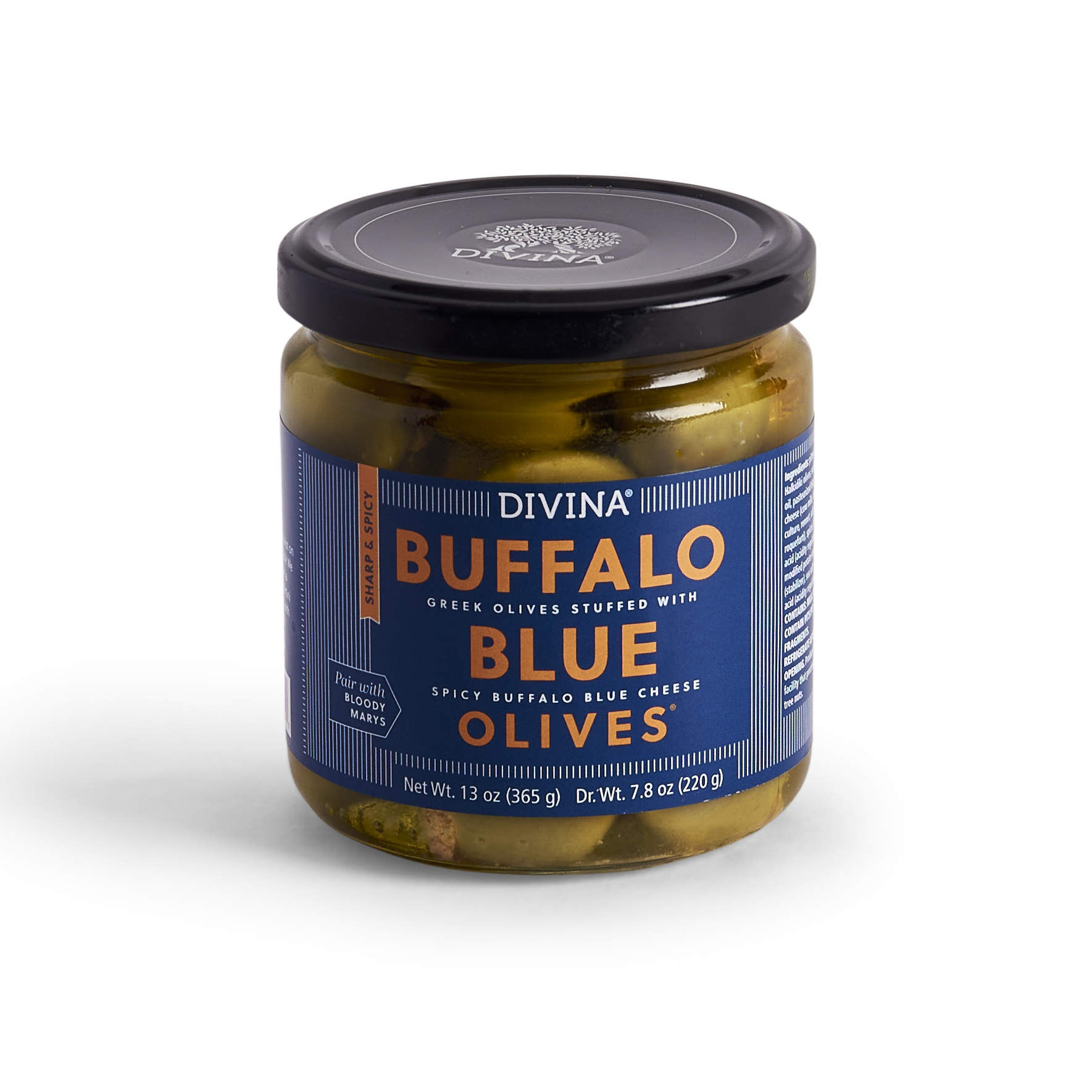 Divina Buffalo Blue Olives