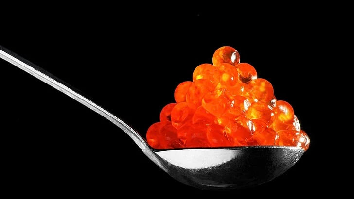 Wild Alaska Pink Salmon Caviar – Solomon Falls (14 oz / 400g).