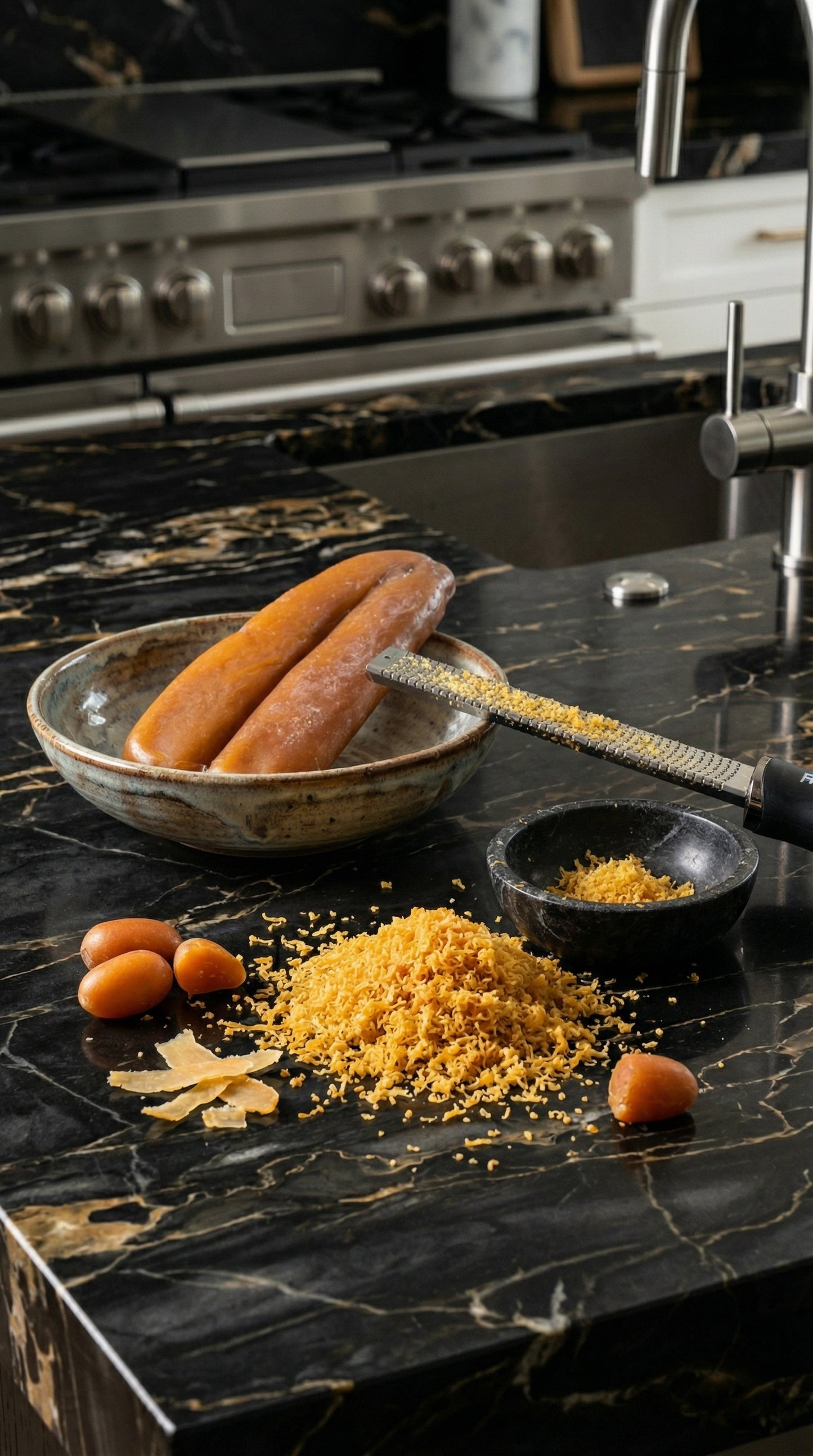 Premium Bottarga – Cured Grey Mullet Roe (Italian Style, Ready to Serve).